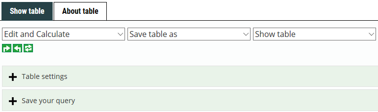 show-table-selections