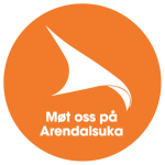 Arendalsuka deltager logo negativ